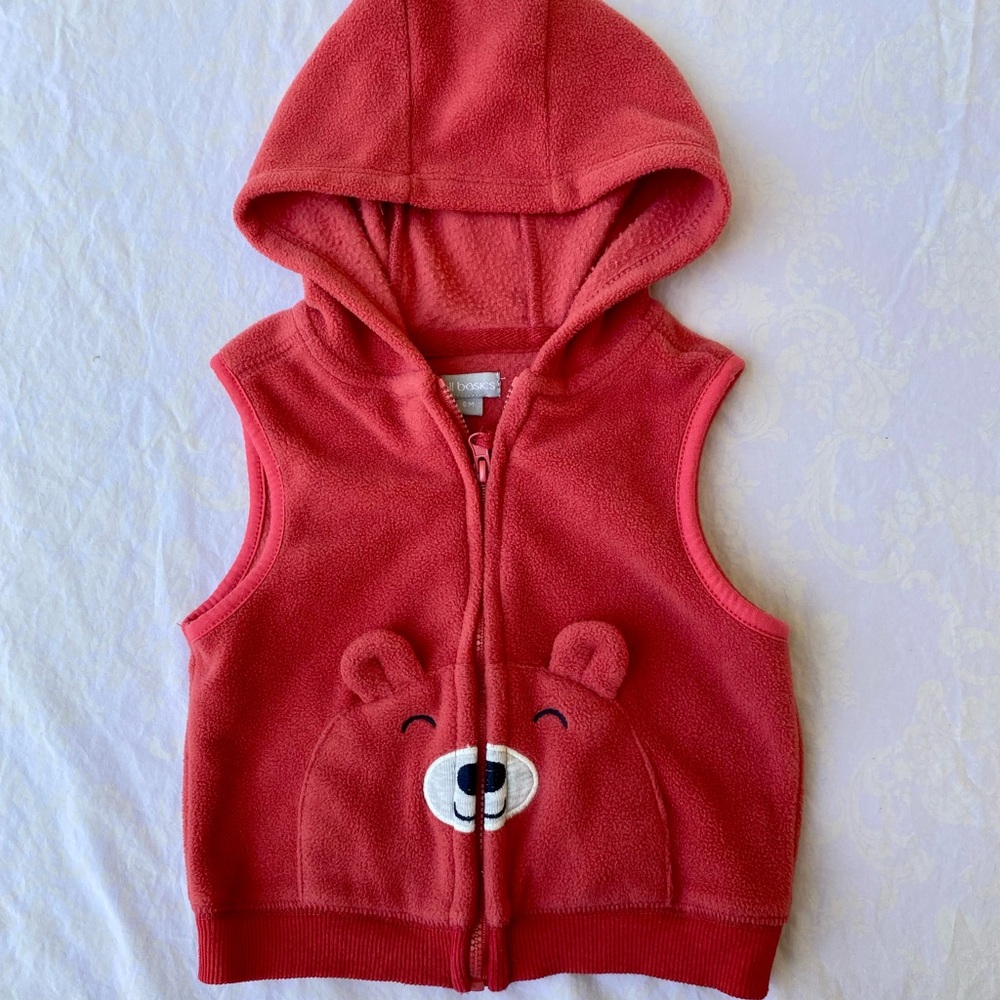 Baby fleece vest